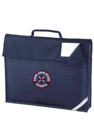 St John Boste R.C. Primary School Navy Book Bag