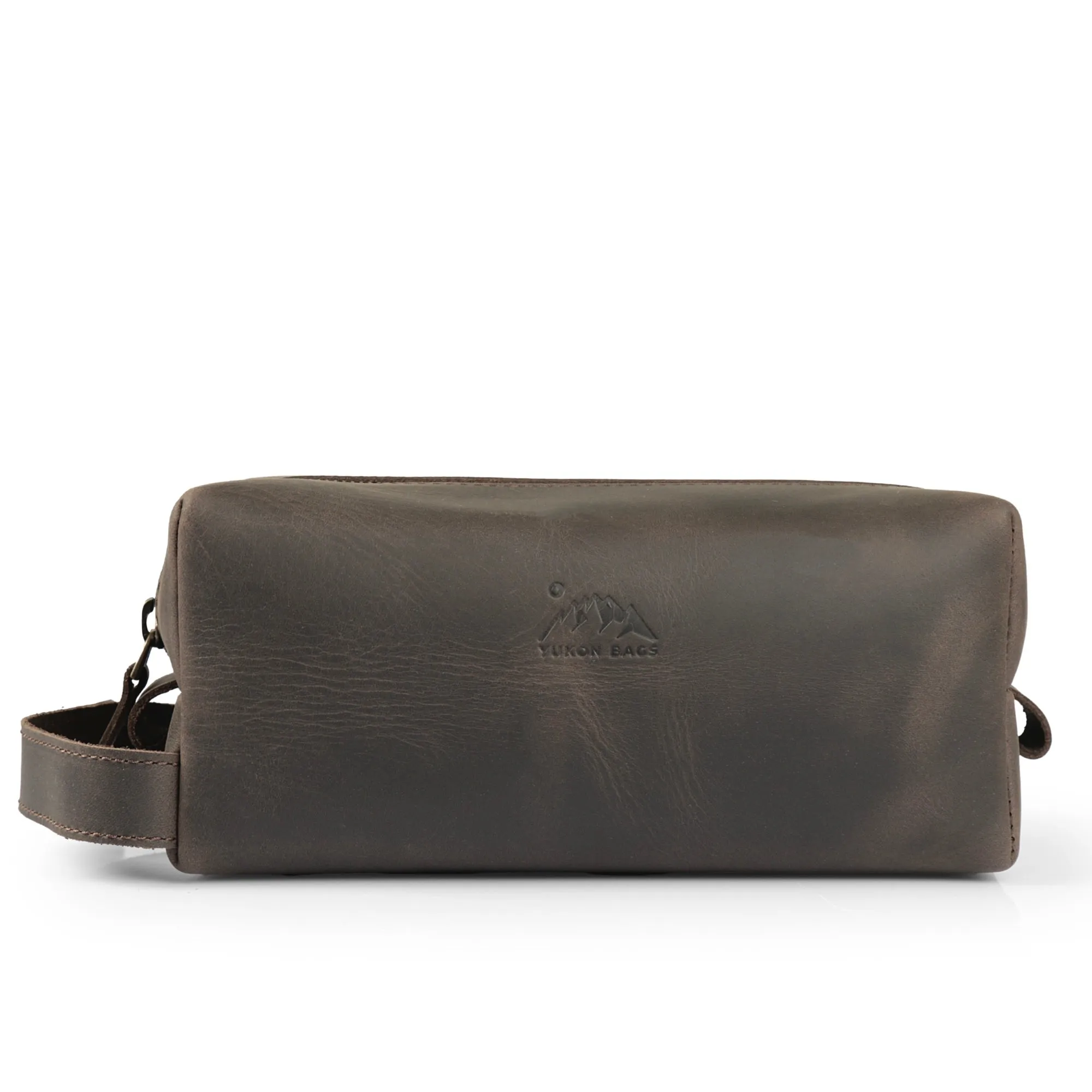 Steele Leather Toiletry Bag - Dopp Kit - Shave Kit