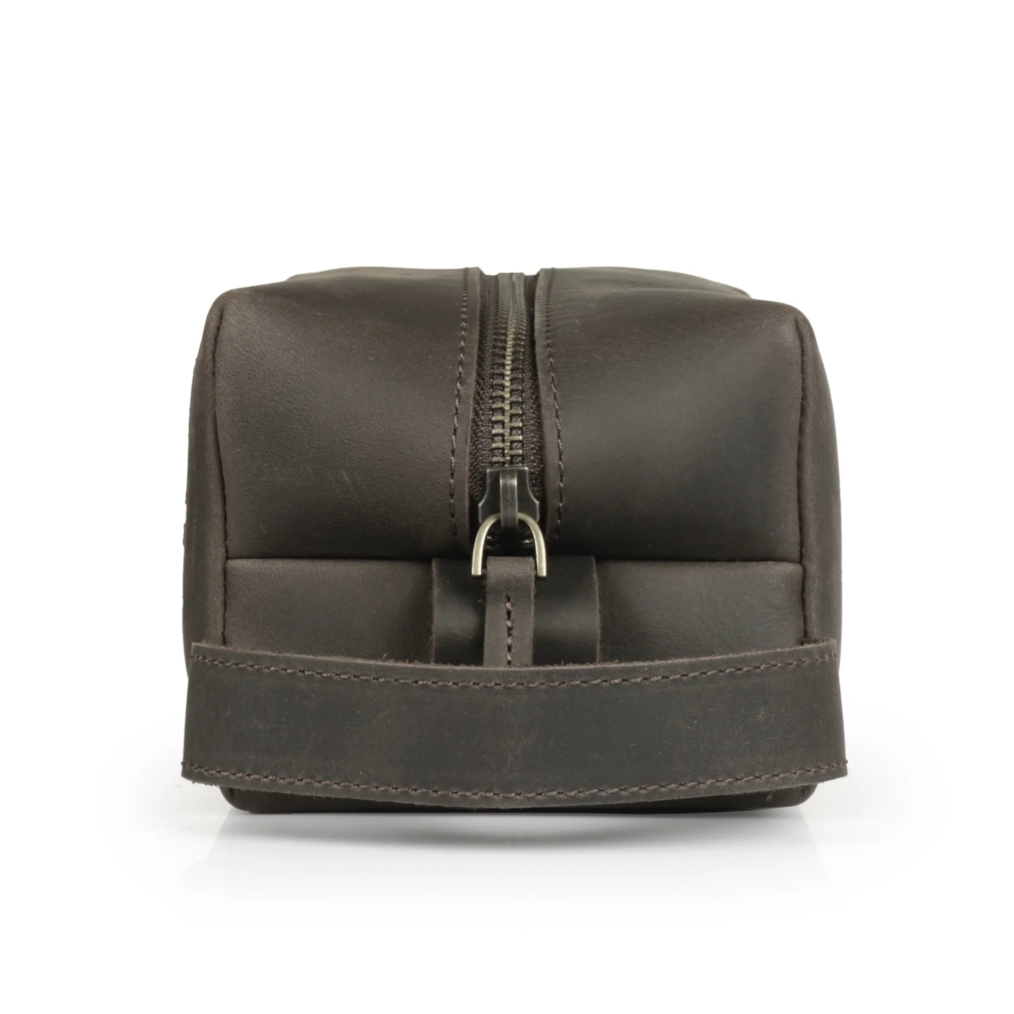 Steele Leather Toiletry Bag - Dopp Kit - Shave Kit