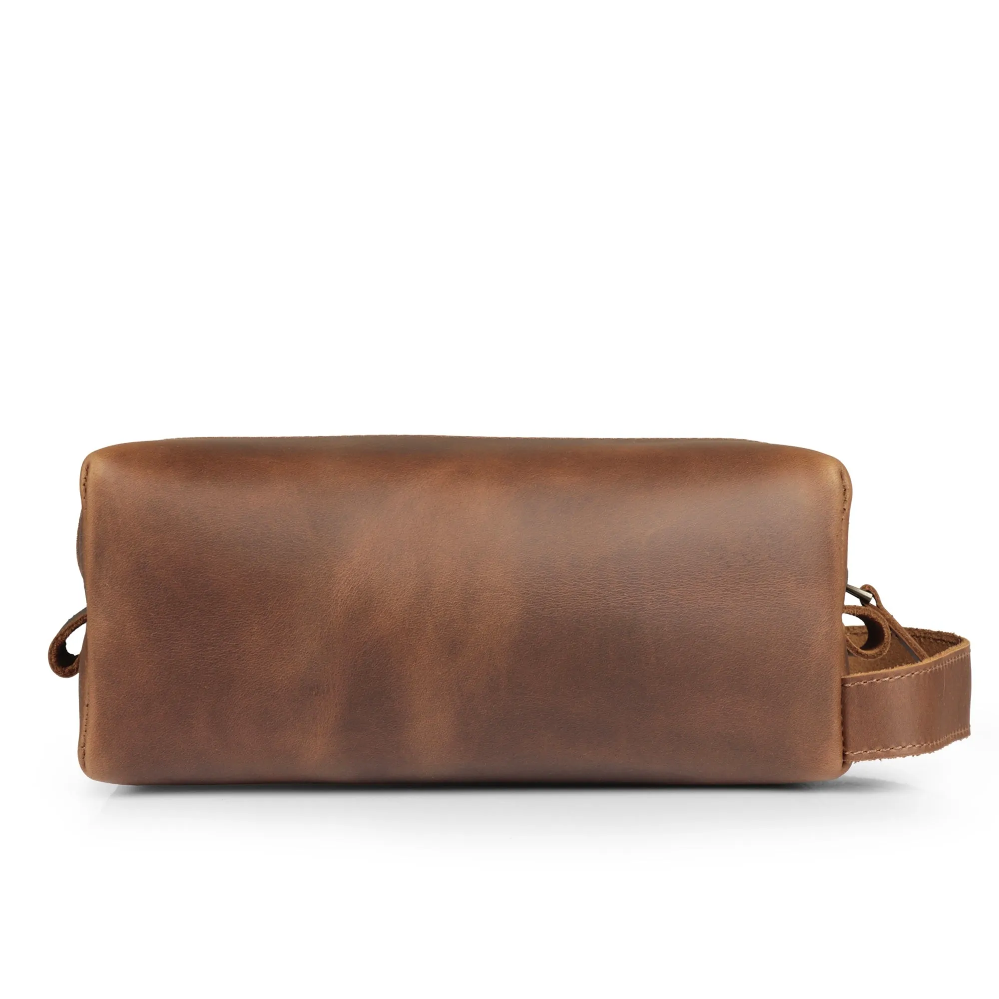 Steele Leather Toiletry Bag - Dopp Kit - Shave Kit