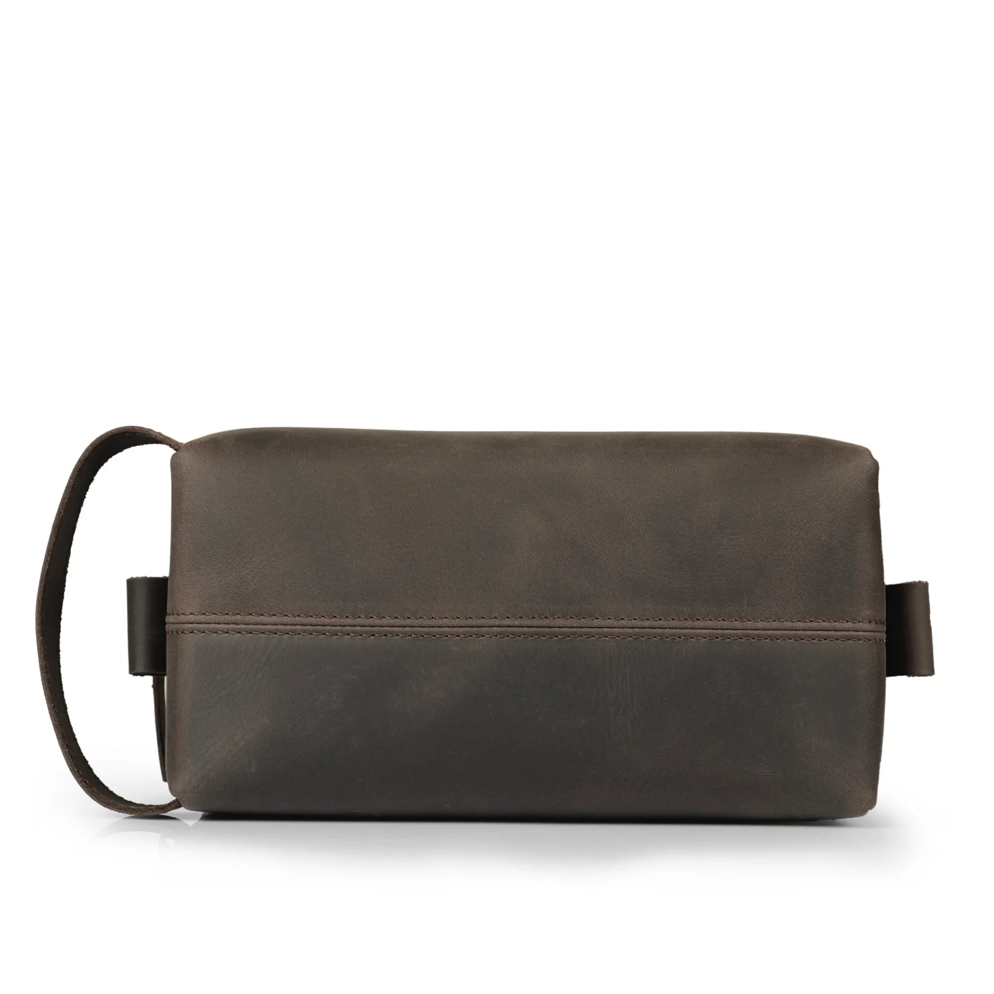 Steele Leather Toiletry Bag - Dopp Kit - Shave Kit