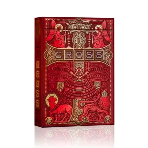 The Cross Playing Cards - Maroon Martyrs Edition