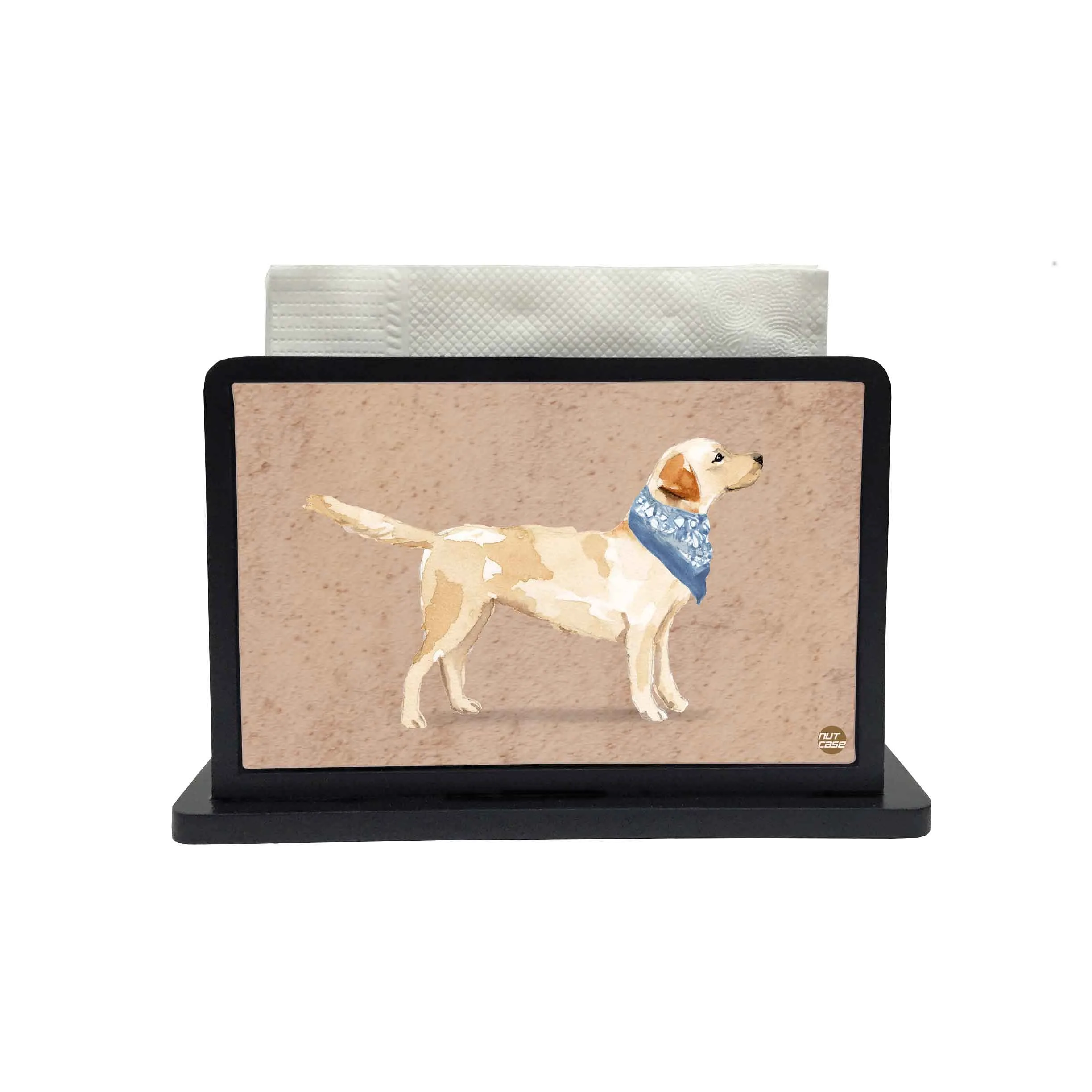 Tissue Holder Paper Napkin Stand - Good Dog