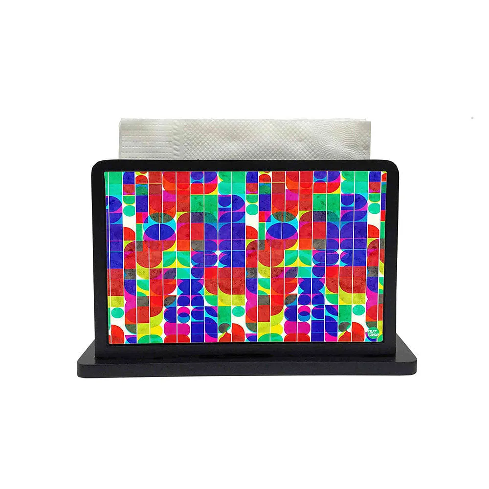 Tissue Holder Paper Napkin Stand - Primary Colores