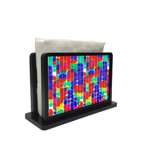 Tissue Holder Paper Napkin Stand - Primary Colores