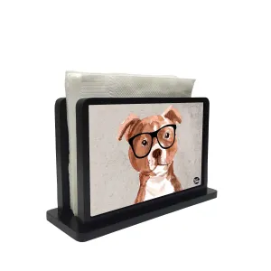 Tissue Holder Paper Napkin Stand - Smart Hip Dog Face