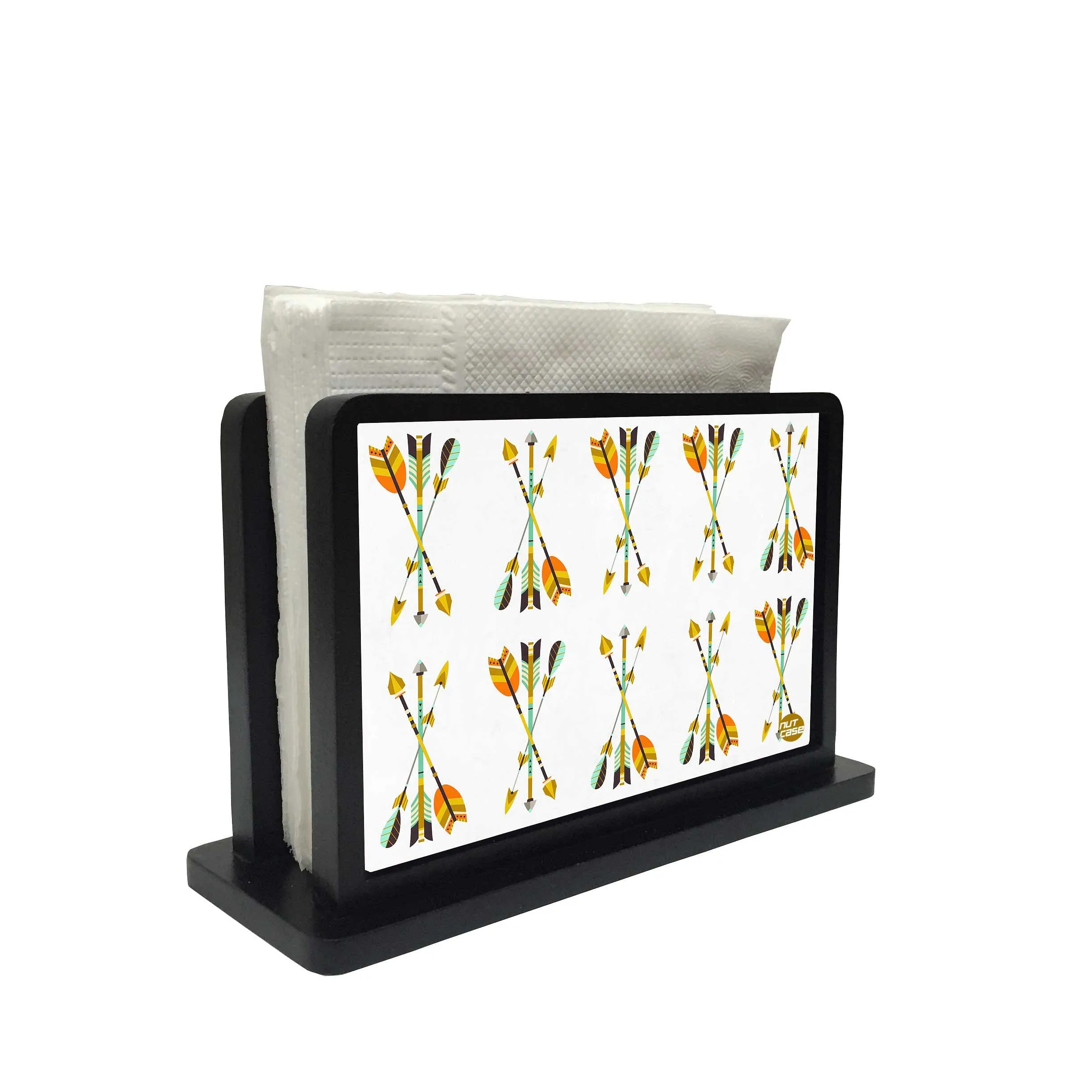 Tissue Paper Napkin Holder Stand - Arrow Points