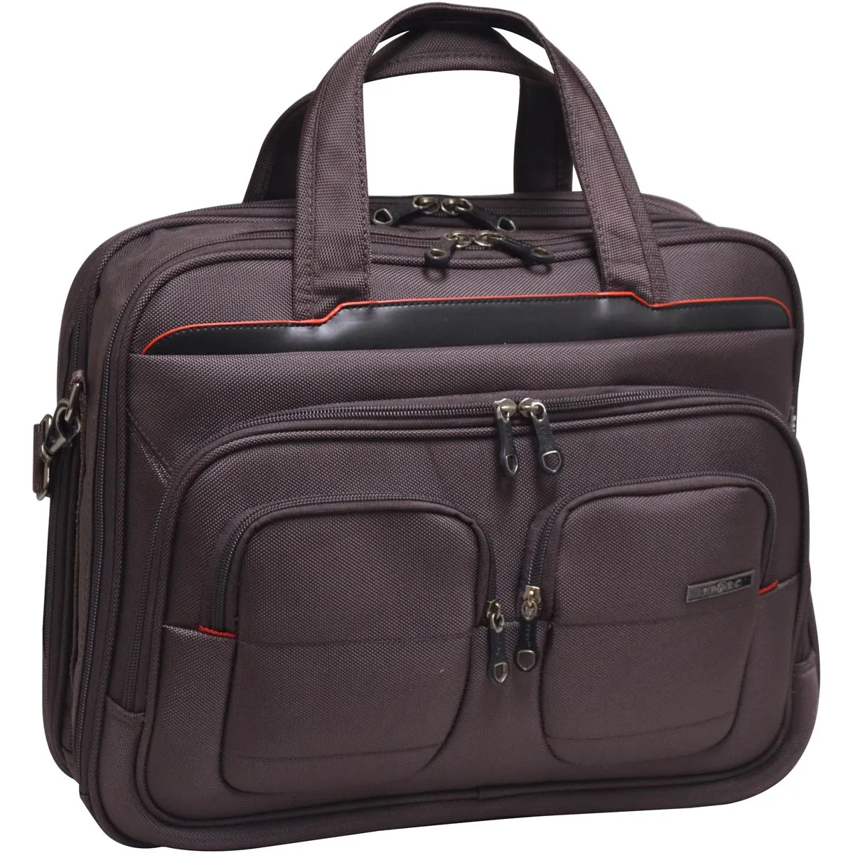 Travelers Club 17In Flex-File Laptop Briefcase