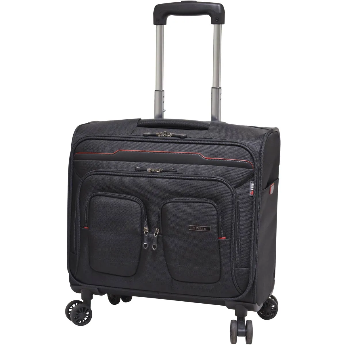 Travelers Club 17In Flex-File Spinner Briefcase