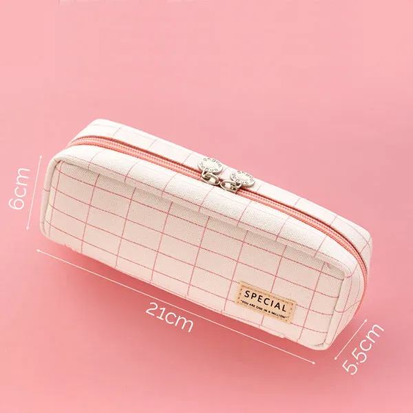 Triple Pouch Pencil Case