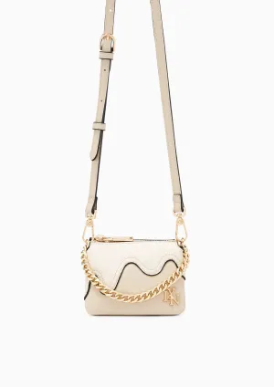 Twistta Mini Crossbody Bag Beige