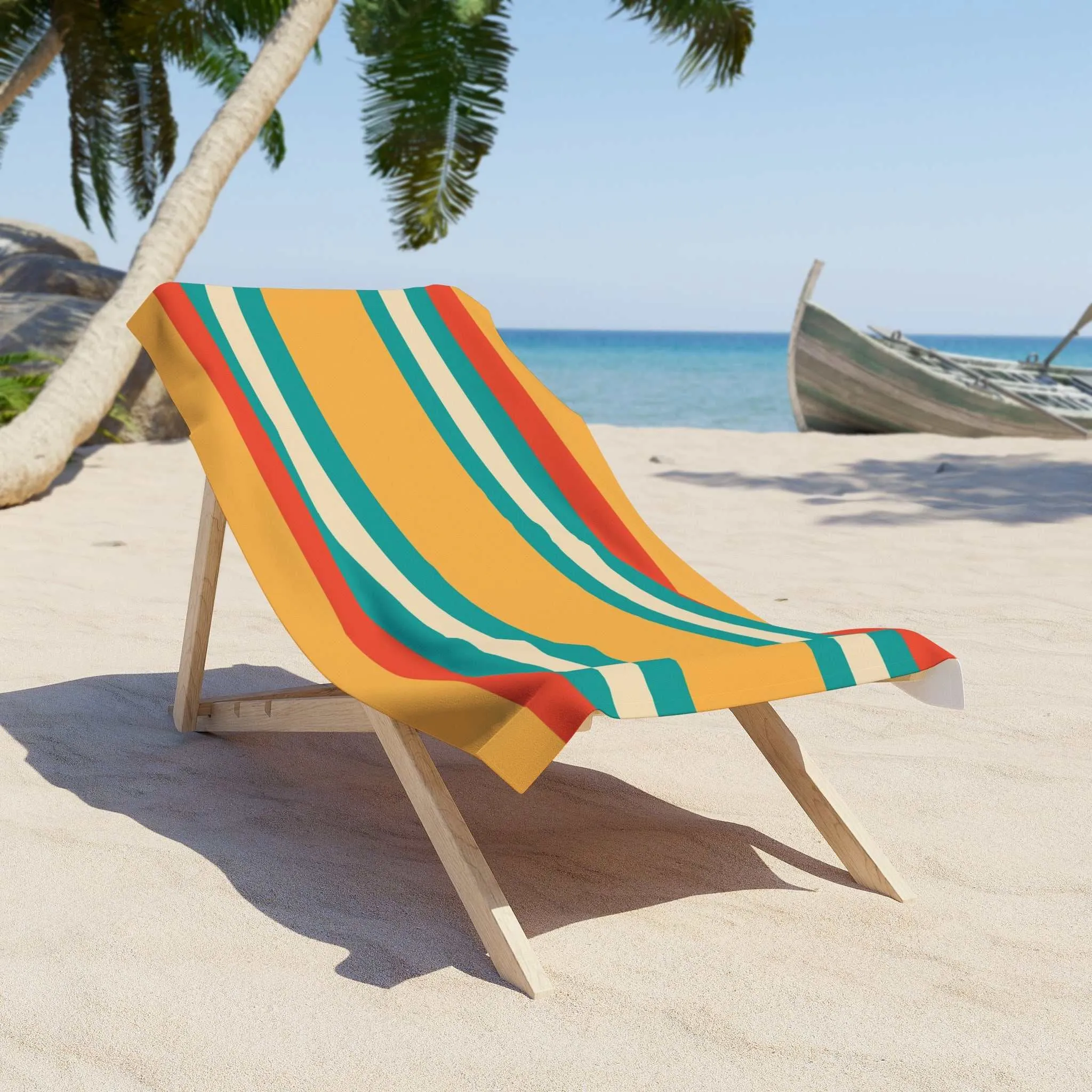 Vibrant Beach Towel - Luxurious and Soft