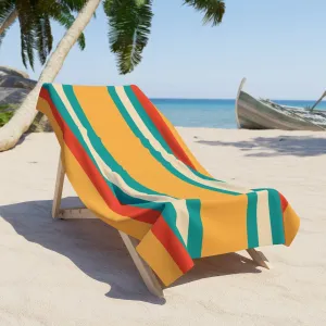 Vibrant Beach Towel - Luxurious and Soft