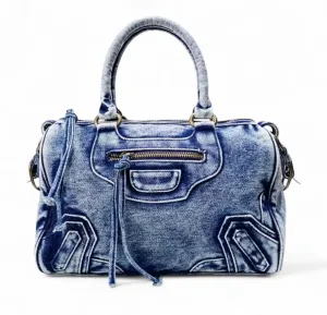 Vintage Denim Handbag