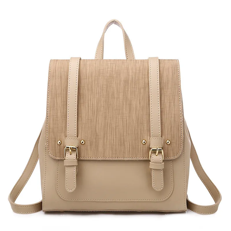 Vintage School Style Backpack