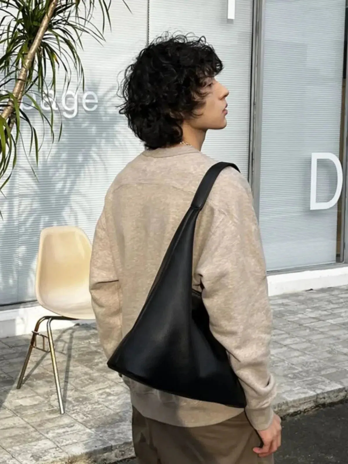 Vvsha  Christmas Gift Black Casual Shoulder Bag