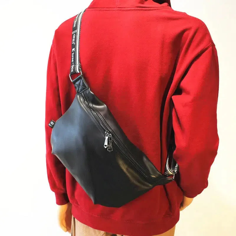 Vvsha  Christmas Gift Crossbody Leather Chest Bag
