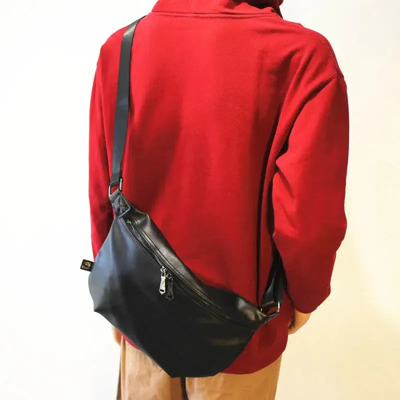 Vvsha  Christmas Gift Crossbody Leather Chest Bag