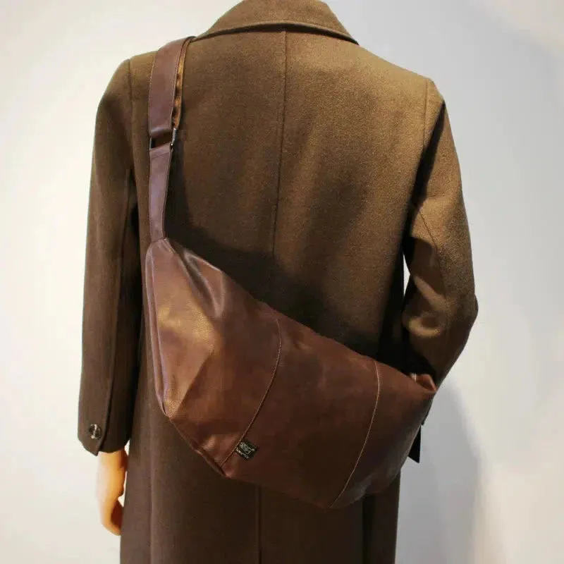 Vvsha  Christmas Gift Crossbody Leather Hobo Bag