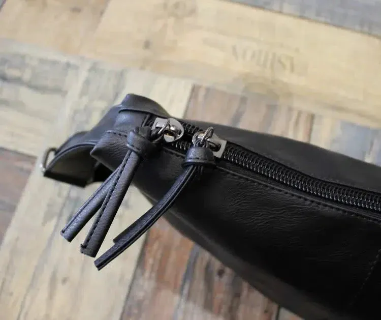 Vvsha  Christmas Gift Crossbody Leather Hobo Bag