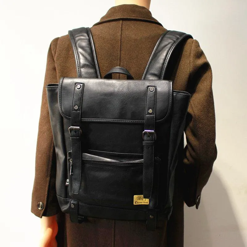 Vvsha  Christmas Gift Faux Leather Backpack Bag