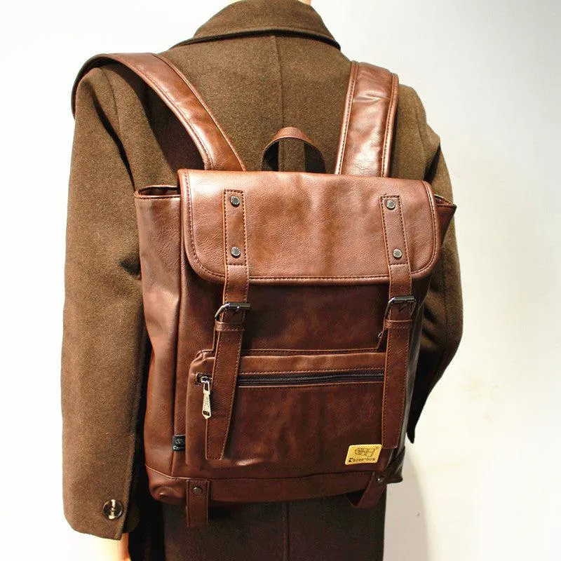Vvsha  Christmas Gift Faux Leather Backpack Bag
