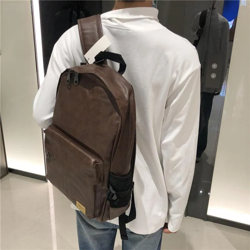 Vvsha  Christmas Gift Faux Leather Backpack