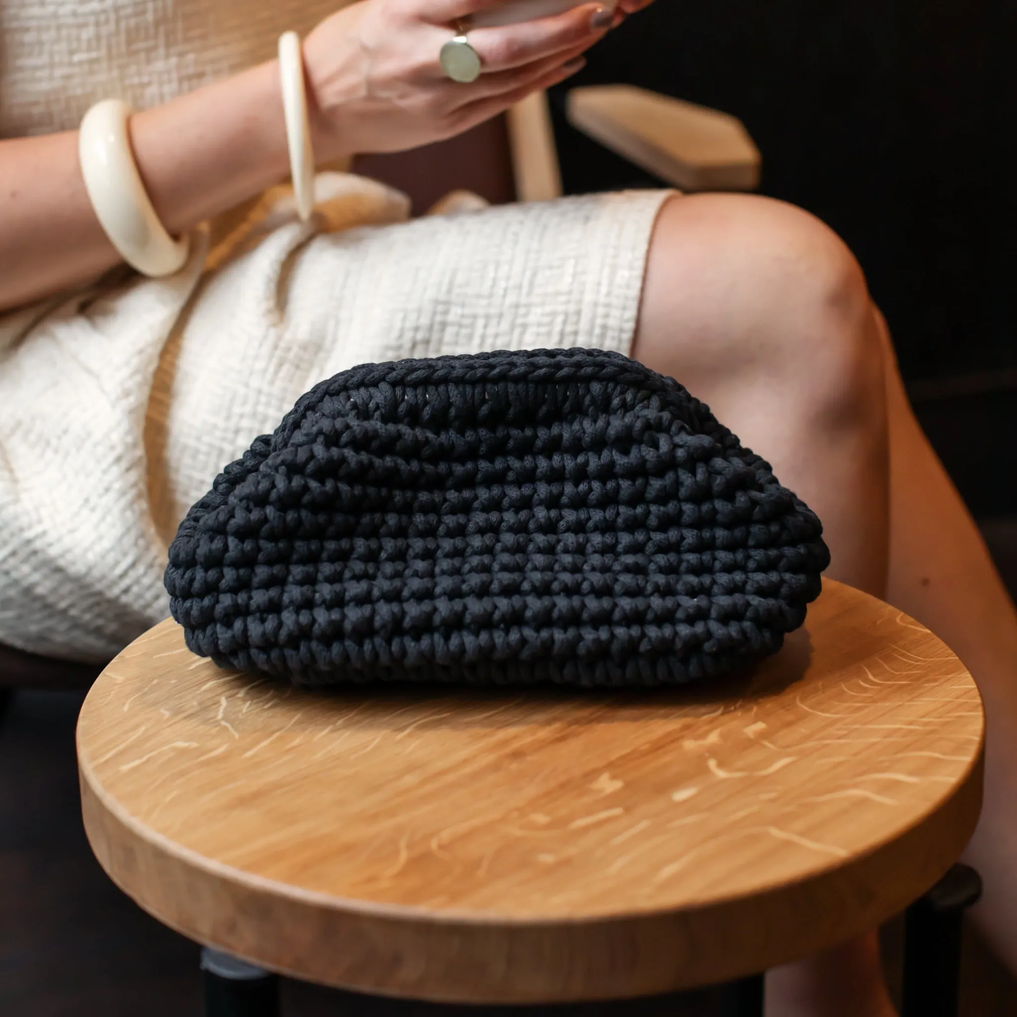 White Wedding Clutch