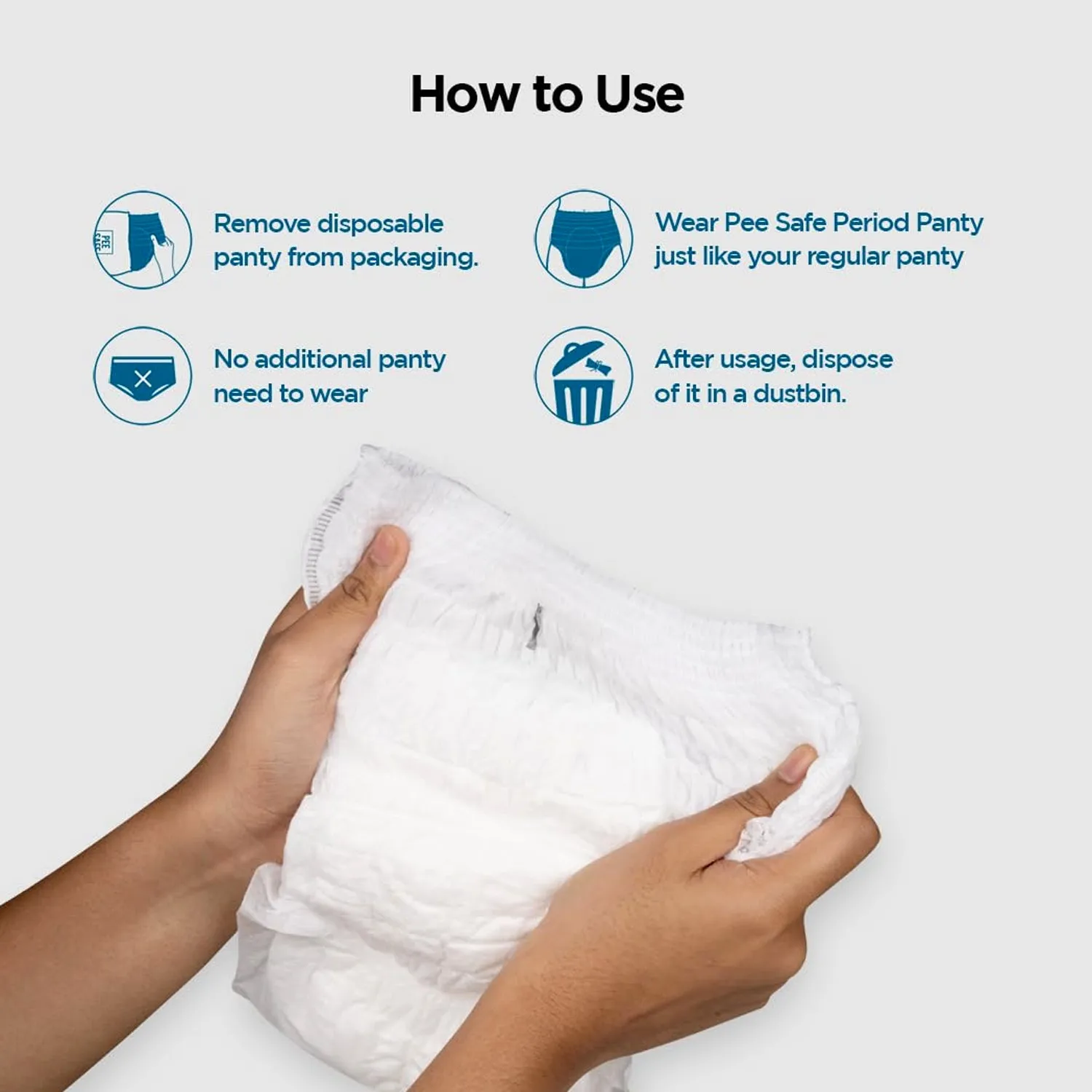 Women's Emergency Kit with First Period & Hygiene Items