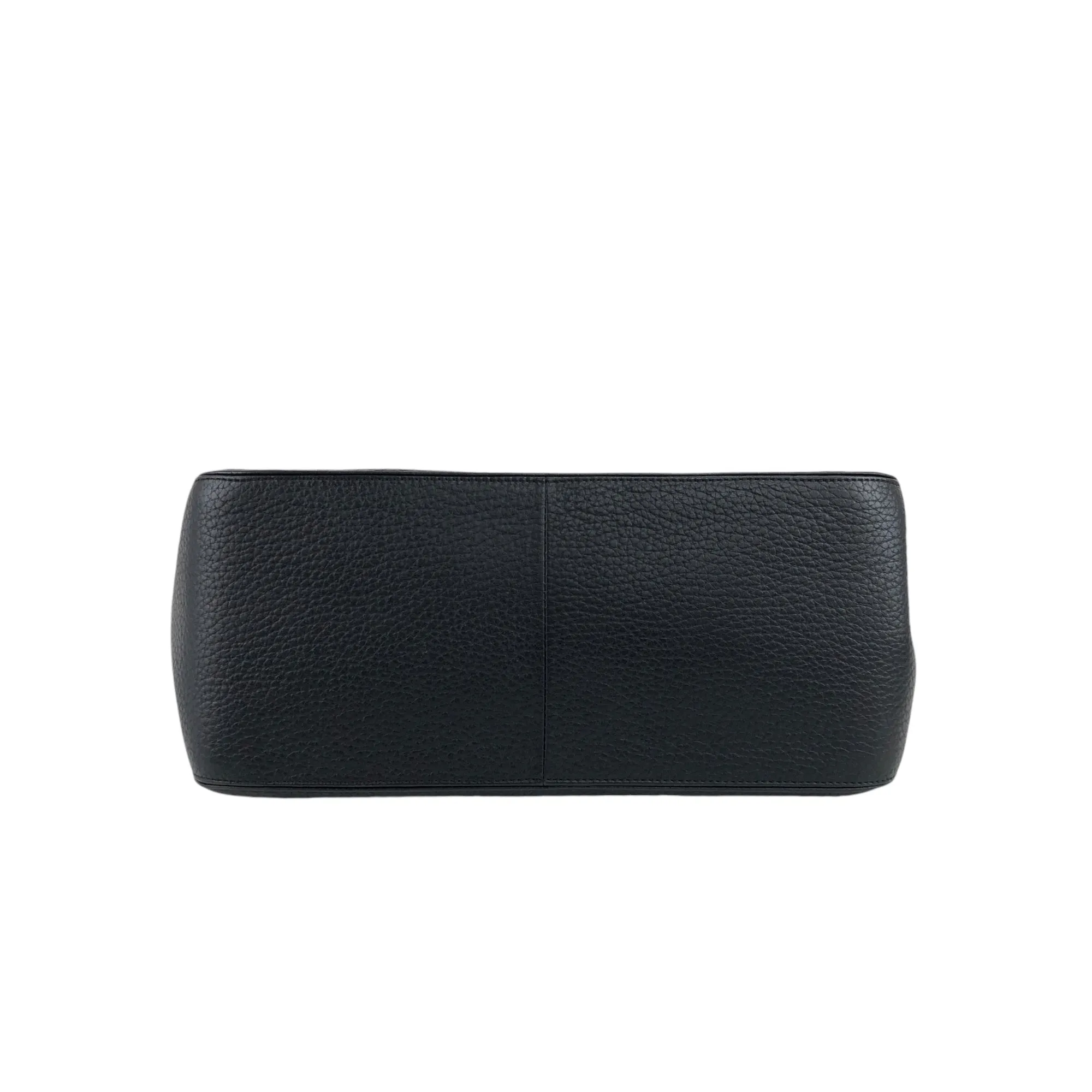 Yves Saint Laurent Logo Handbag Black Vintage ib4dvb