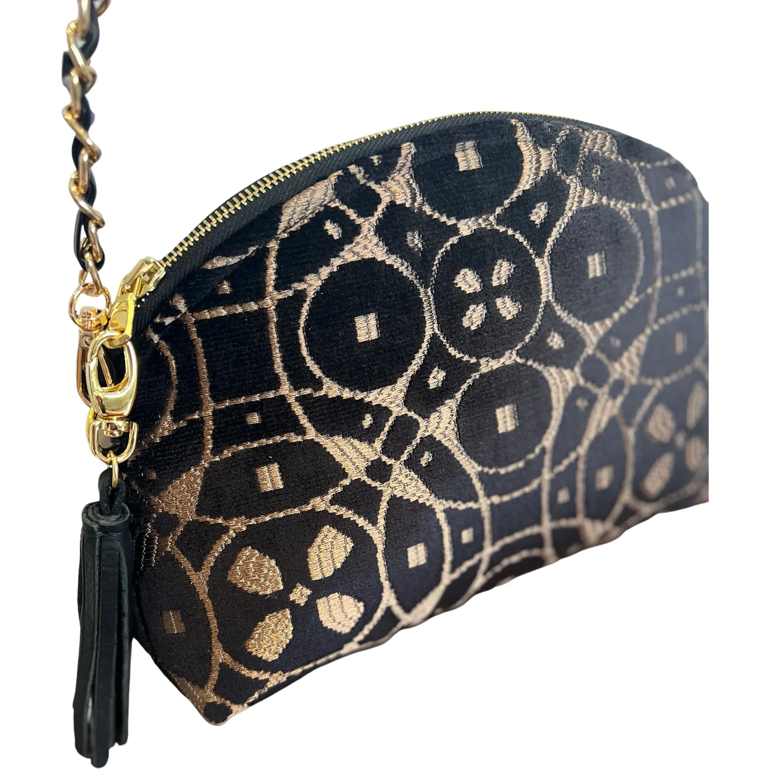 Zodiac Black Velvet Bag